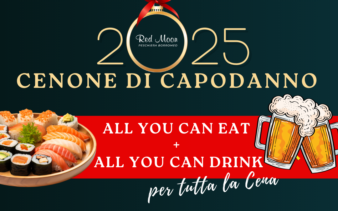 Cenone di Capodanno al Red Moon di Peschiera Borromeo